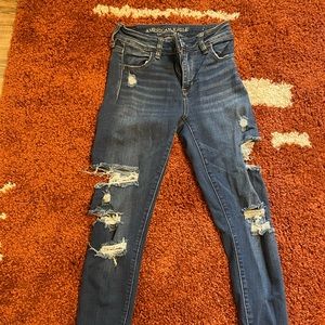 ripped ae jeans